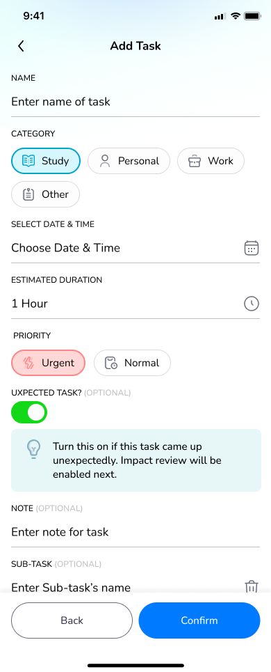 Add task